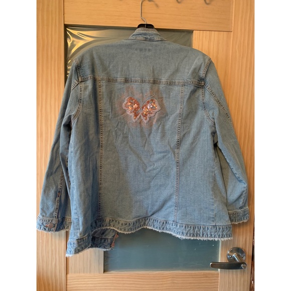 JEINNE PIERRE VINTAGE JEAN JACKET - Picture 2 of 4